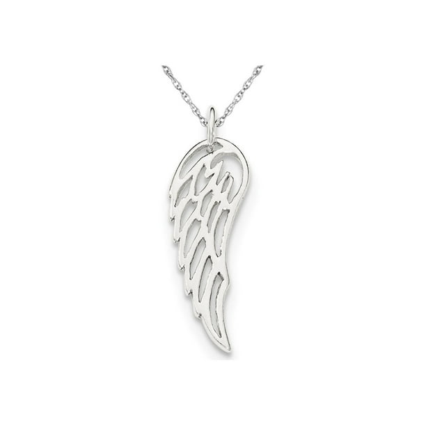 Simply Silver or Gold Plated 3 Layers Angel Wing Charm Chain Pendant Necklace 